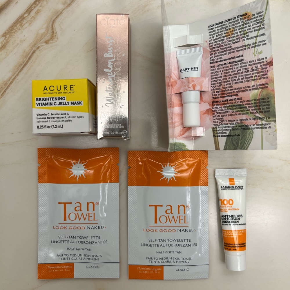Brightening and tanning bundle